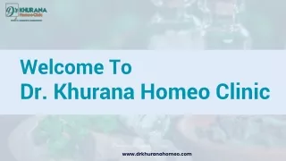 Boost Your Immune System Naturally Dr. Khurana Homeo Clinic Offers Effective Low Immunity Homeopathy Treatment in India