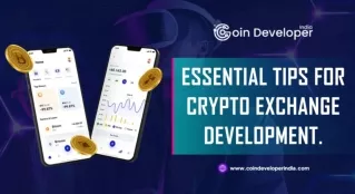 Essential Tips For crypto Exchange Development