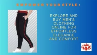 Discover Ultimate Comfort and Style – Best Pants for Men!