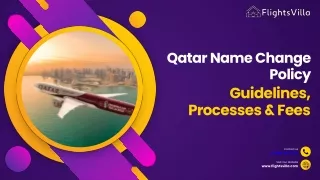 Qatar Name Change Policy – Guidelines, Processes & Fees