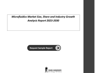 Technological Advancements and Innovation to Drive Global Microfluidics Market