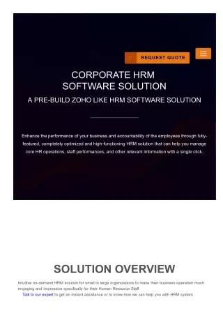 Best HRM Software Solution for Your Business