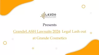 GrandeLASH Lawsuits: Beauty Quest Ends in Legal Battle