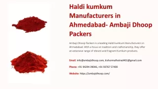 Haldi kumkum Manufacturers in Ahmedabad, Kumkum Wholesale Supplier, Kumkum Whole