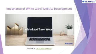 Importance of White Label Website Development