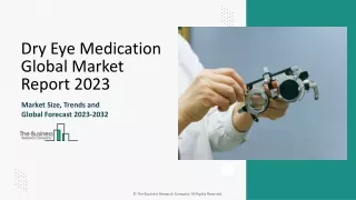 Dry Eye Medication Market Share, Business Growth And Trends Report 2024