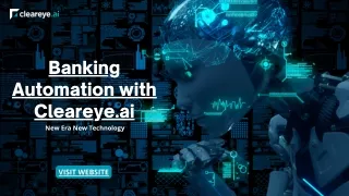 Banking Automation Cleareye.ai