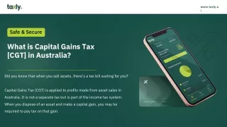 What is Capital Gains Tax [CGT] in Australia_