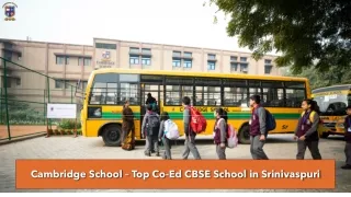 Top Co-Ed CBSE School in Srinivaspuri