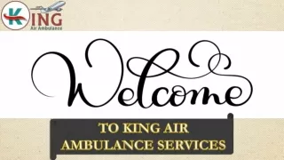 Speedy King Air Ambulance Service in Chennai