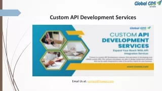 Custom API Development Services