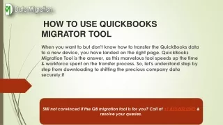 Seamless Data Transfer: How to Use QuickBooks Migration Tool