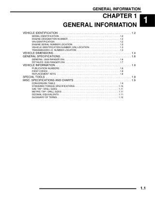 2009 Polaris Ranger 2X4 500 Carb Service Repair Manual