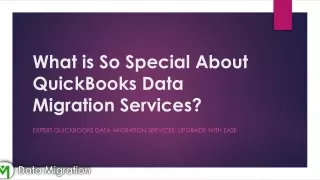 Expert QuickBooks Data Migration Services: Upgrade with Ease