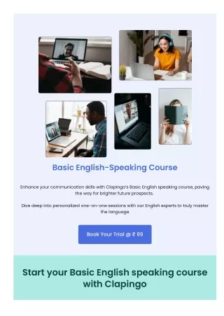 Basic English-Speaking Course