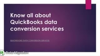 Expert QuickBooks Data Conversion Services: Make Your Data Work for You