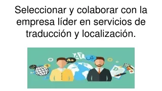 Servicios de Traducción Profesional