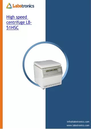 High-speed-centrifuge-LB-51HSC