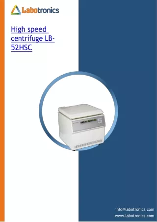 High-speed-centrifuge-LB-52HSC