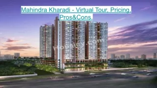Mahindra Kharadi - Virtual Tour, Pricing, Pros & Cons.