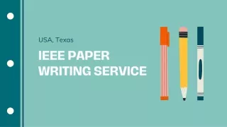 Maximize Your Research Output with Unparalleled IEEE Paper Writing Services in Texas