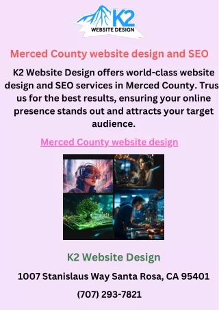 Merced County website design and SEO