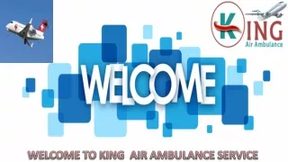 Quick Medical Transfer Air Ambulance Service in Kanpur by King