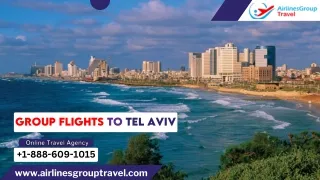 How Do I Book Group Flight to Tel Aviv?