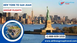 Find Best Group Rates on New York To San Juan