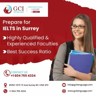 Prepare for IELTS in Surrey