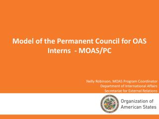 Model of the Permanent Council for OAS Interns - MOAS/PC