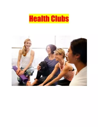 Health Clubs