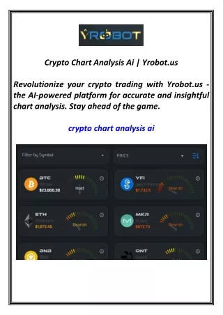 Crypto Chart Analysis Ai  Yrobot.us