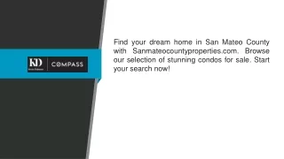 San Mateo Condos For Sale  Sanmateocountyproperties.com