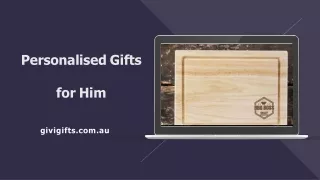 Personalised Gifts for Him