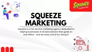 Restaurant Website Design, Charleston SC - Squeeze Marketing