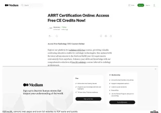 ARRT Certification Online: Access Free CE Credits Now!