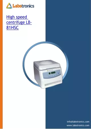 High-speed-centrifuge-LB-81HSC