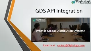 GDS API Integration