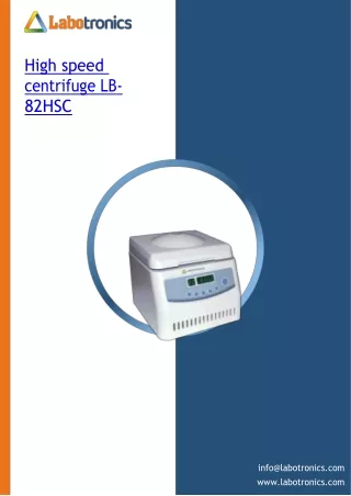 High-speed-centrifuge-LB-82HSC