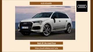 Audi Q7 Price