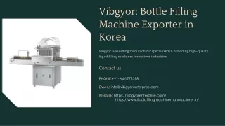 Bottle Filling Machine Manufacturers in Ahmedabad, Best Bottle Filling Machine M