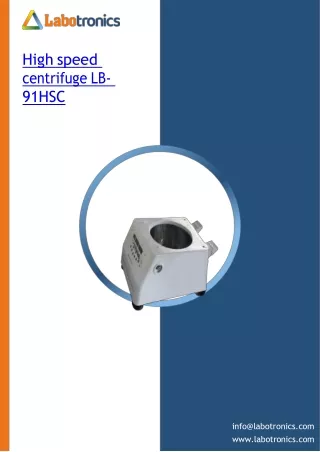High-speed-centrifuge-LB-91HSC