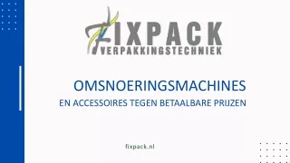 Omsnoeringsmachines en accessoires tegen betaalbare prijzen