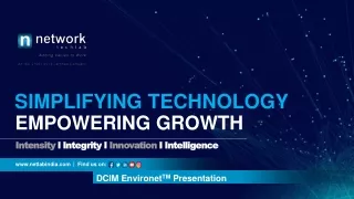 DCIM Environet - PPT