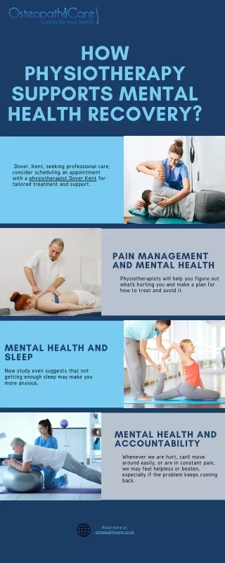 How Physiotherapy Supports Mental Health Recovery