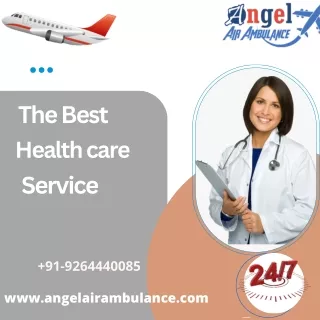 Angel Air Ambulance Service in Allahabad And Bhopal