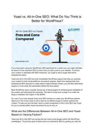 Yoast vs. All-in-One SEO_ What Do You Think is Better for WordPress_