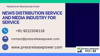 News Distribution Service