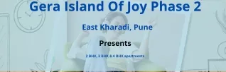 Gera Island Of Joy Kharadi Pune  E-Brochure